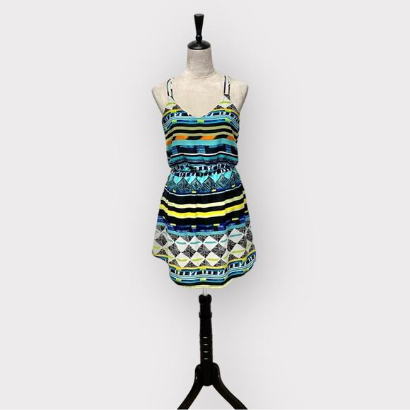 Papaya Summer Mini Dress Multicolor Size S - Picture 1 of 8